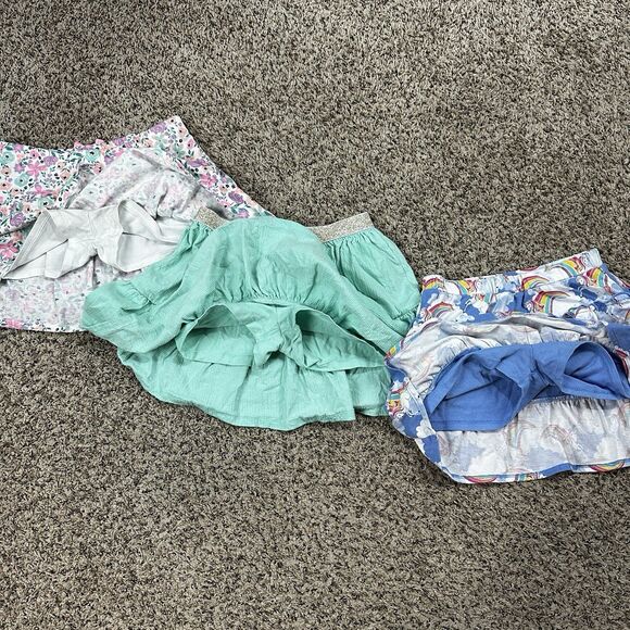Lot of 3 Girls Skorts Cynthia Rowley 365 Kids Multiple Patterns Sz 7/8 - Picture 5 of 11